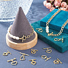 10Sets 5 Styles Brass Toggle Clasps KK-TA0008-80-6