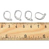 Tarnish Resistant 304 Stainless Steel Leverback Earring Findings LS-STAS-S028-07-2