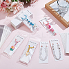 120Pcs Paper Keychain Display Cards CDIS-SP0001-37-4