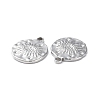 Tarnish Resistant 304 Stainless Steel Pendant Rhinestone Settings STAS-P324-37P-3