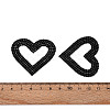 Heart Hotfix Rhinestone DIY-T004-01B-3