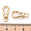 Brass Lobster Claw Clasps KK-N254-20G-3