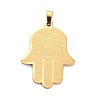 201 Stainless Steel Pendants STAS-C062-03G-1