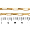 304 Stainless Steel Paperclip Chain Necklaces X-NJEW-Q013-03G-3