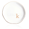 Round Ceramic Jewelry Dish AJEW-WH20067-023C-6