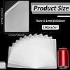 100Pcs Plastic Laminating Pouch Film Photo Protecting Sheets AJEW-WH0606-55I-2