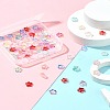 90Pcs 9 Colors Electroplate Glass Beads EGLA-FS0001-49-9
