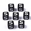 Opaque Acrylic Beads SACR-N002-01S-2
