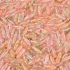 Picasso Transparent Glass Seed Beads SEED-N012-11B-3