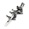 Tibetan Style Alloy Big Pendants TIBE-L012-002AS-2