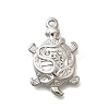 304 Stainless Steel Pendants STAS-E545-05P-1