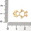 201 Stainless Steel Pendants STAS-Q341-09G-3