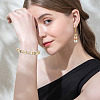 160Pcs 8 Colors Alloy Enamel Bead Caps FIND-TA0008-38-8