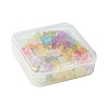 100Pcs 4 Styles Transparent Acrylic Beads TACR-FS0001-45-6
