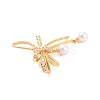 Eco-Friendly Brass Micro Pave Cubic Zirconia and Glass Beads Pendants KK-K268-40G-4