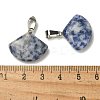 Natural Blue Spot Jasper Pendants G-Z067-05P-04-4