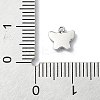 304 Stainless Steel White Enamel Charms STAS-L022-439P-02-3