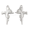 Non-Tarnish 304 Stainless Steel Pendants STAS-L020-028P-1