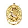 304 Stainless Steel Pendant Cabochon Settings STAS-L293-01G-1