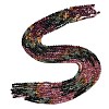 Natural Multicolor Tourmaline Beads Strands G-S388-A01-3mm-1