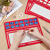 Felt Bead Design Board DIY-WH0419-98A-02-3