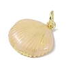 Brass Enamel Pendants KK-E110-07G-3