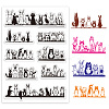 Summer Theme PVC Plastic Clear Stamps DIY-WH0631-0345-1