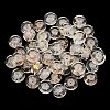 Luminous Handmade Foil Glass Beads LAMP-P020-01A-06-2