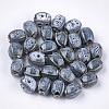 Handmade Porcelain Beads PORC-S498-07P-1