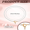 1Pc Brass Clear Cubic Zirconia Letter Pendant Necklaces NJEW-LP0001-32Z-2