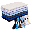 7Pcs 7 Colors Non-woven Felt Fabric DIY-CP0012-69B-1