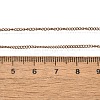 201 Stainless Steel Twisted Chain Necklaces NJEW-R023-09RG-5
