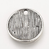 Tibetan Style Alloy Pendants TIBEP-Q078-18AS-NR-5