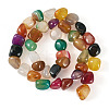 1 Strand Natural Agate Beads Strands G-TA0003-11-3