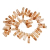 Heated Natural Citrine Beads Strands G-F829-A15-01-4