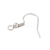 Tarnish Resistant 304 Stainless Steel Earring Hooks STAS-H011-2