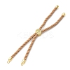Cotton Cord Bracelet Making KK-F758-03-01-G-2