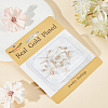 6 Pairs Sun Rack Plating Brass Micro Pave Cubic Zirconia Stud Earring Findings KK-BBC0010-98-6