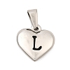 304 Stainless Steel Pendants LS-STAS-P278-01L-P-1-1