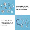 96Pcs 8 Style Tibetan Style Alloy Pendants TIBE-FH0001-15-3