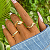 3Pcs Alloy Finger Rings Sets WG7802C-11-1
