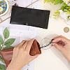 2Pcs 2 Colors Rectangle PU Leather Eyelasses Case ABAG-CN0001-22-3