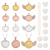 DIY Pendant Necklace Making Finding Kits DIY-FW0001-29-1