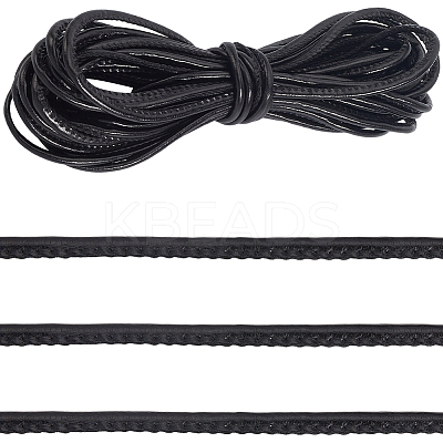 10M Flat PU Leather Cord WL-GF0001-33C-1
