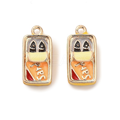 Alloy Enamel Pendants LS-PALLOY-R155-01G-05-1