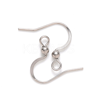 Tarnish Resistant 304 Stainless Steel French Earring Hooks STAS-S111-004P-1