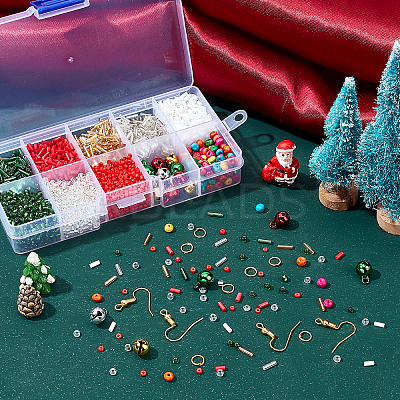 Christmas Theme DIY Jewelry Kits DIY-WH0223-92-1