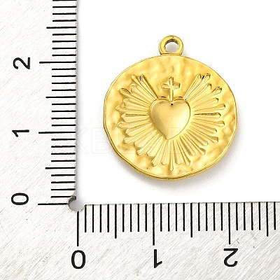 Ion Plating(IP) 304 Stainless Steel Pendants STAS-K293-08G-1