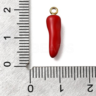 304 Stainless Steel Enamel Pendants STAS-Z163-22G-01-1