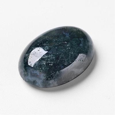 Natural Moss Agate Cabochons G-F296-09-18x25mm-1